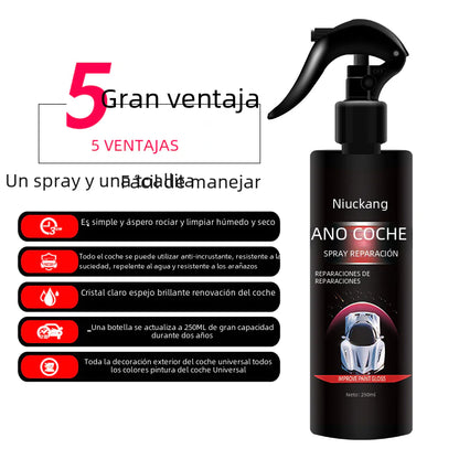 Spray de Nano Recubrimiento para Protección de Pintura y Cera de Coche