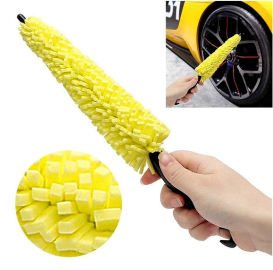Cepillo de Limpieza Multifuncional para Bujes de Rueda de Coche