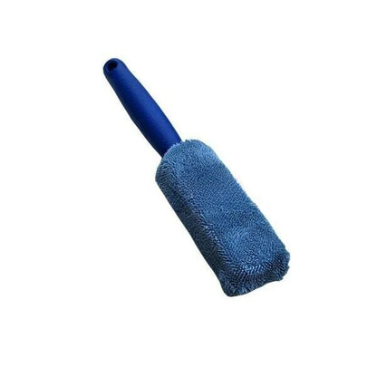 Cepillo para Ruedas de Mango Largo de Microfibra y Herramienta Limpiadora de Neumáticos