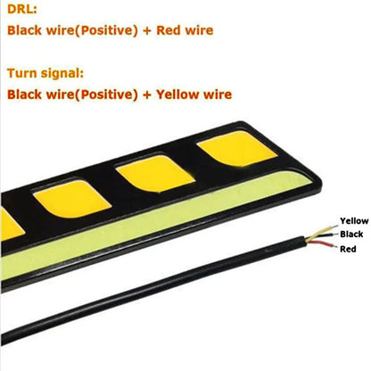 Luces Diurnas Dos Colores Super Brillantes LED a Prueba de Agua