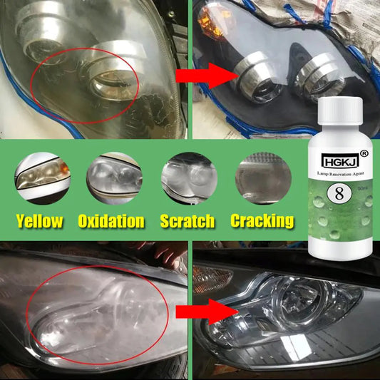 Auto Headlight Renewal Kit