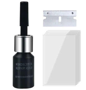 Kit de Reparación de Parabrisas y Fluido Especializado