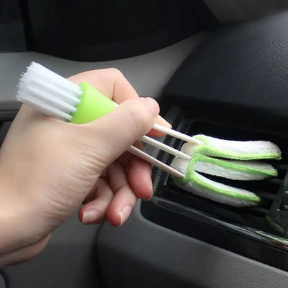 Herramienta de Limpieza para Interiores de Coche & Cepillo para Aire Acondicionado