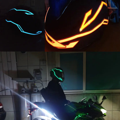 Tira de Luz LED para Casco de Moto para Montar