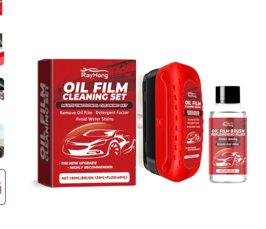Auto Glass Clarity Kit with Cleaning Solution