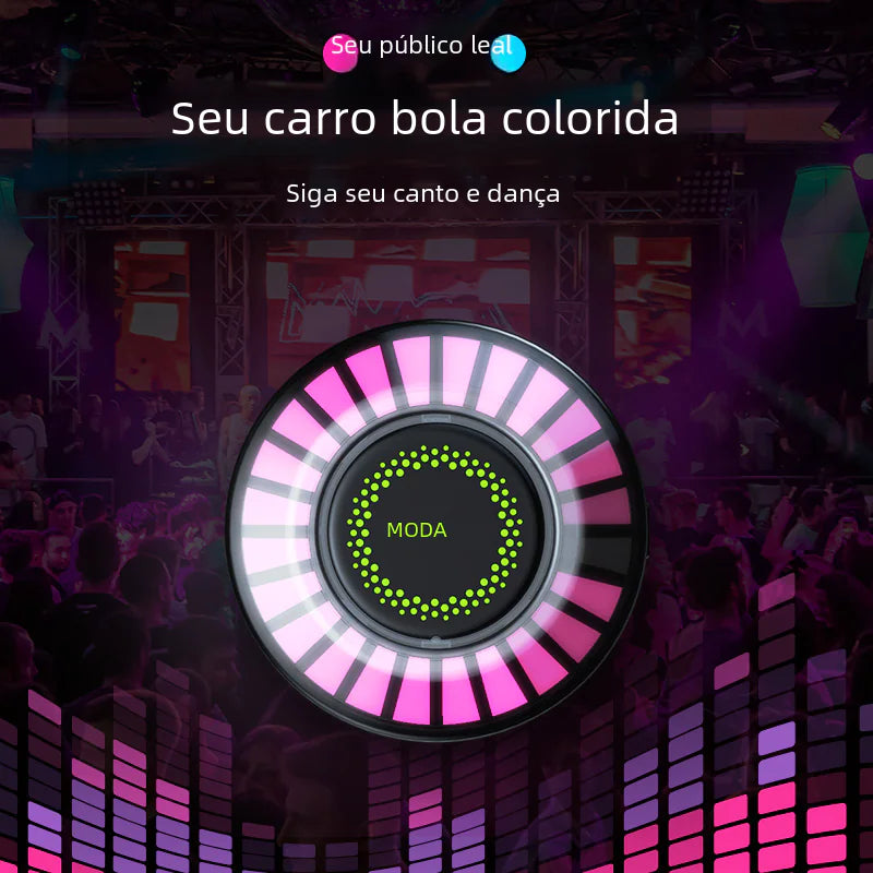 Luz de Ambiente para Coche 3D RGB con Control de Sonido y Aromaterapia