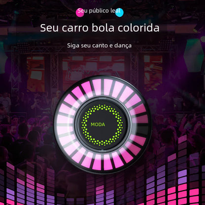 Luz de Ambiente para Coche 3D RGB con Control de Sonido y Aromaterapia