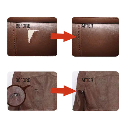 Kit de Reparación de Cuero para Sofás, Asientos de Coche y Bolsos
