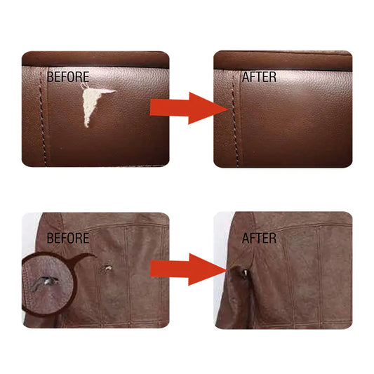 Kit de Reparación de Cuero para Sofás, Asientos de Coche y Bolsos