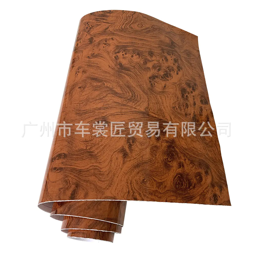 Wood Effect Vinyl Car Wrap - Waterproof DIY