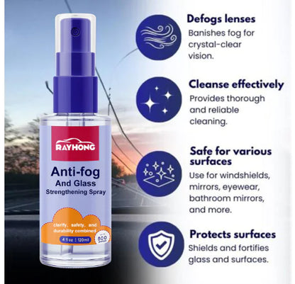 Spray Antivaho Rayhong para Parabrisas de Automóvil
