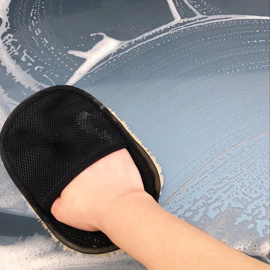 Guantes de Limpieza para Coche de Lana Sintética de Doble Cara (1pc)