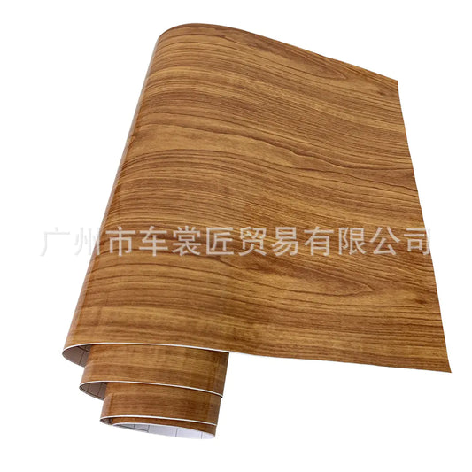 Wood Effect Vinyl Car Wrap - Waterproof DIY