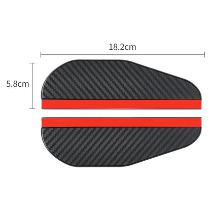 Protector Universal de Fibra de Carbono para Espejos de Coche