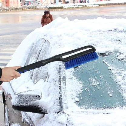 Pala de Nieve Multifunción de Invierno con Mango Largo