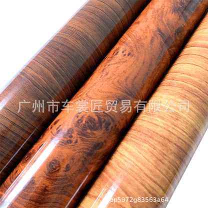 Wood Effect Vinyl Car Wrap - Waterproof DIY