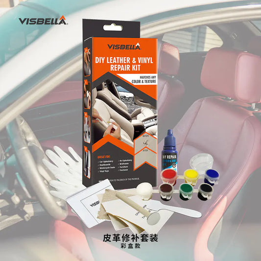Kit de Reparación de Cuero para Sofás, Asientos de Coche y Bolsos