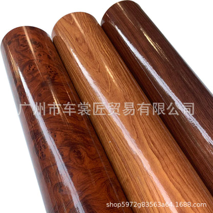 Wood Effect Vinyl Car Wrap - Waterproof DIY