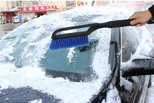Pala de Nieve Multifunción de Invierno con Mango Largo